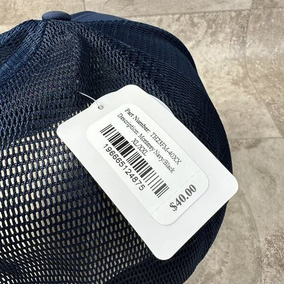 Titleist Monterey Fitted Hat Golf Cap Navy Black - New Pick Your Size! - Picture 4 of 15